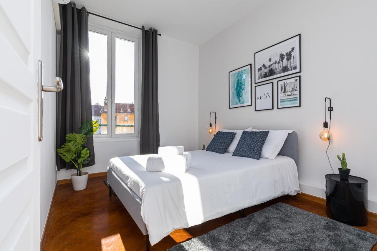 7 Medecin - Place Massena - Central 2P - Lumineux - Climatise 니스 외부 사진