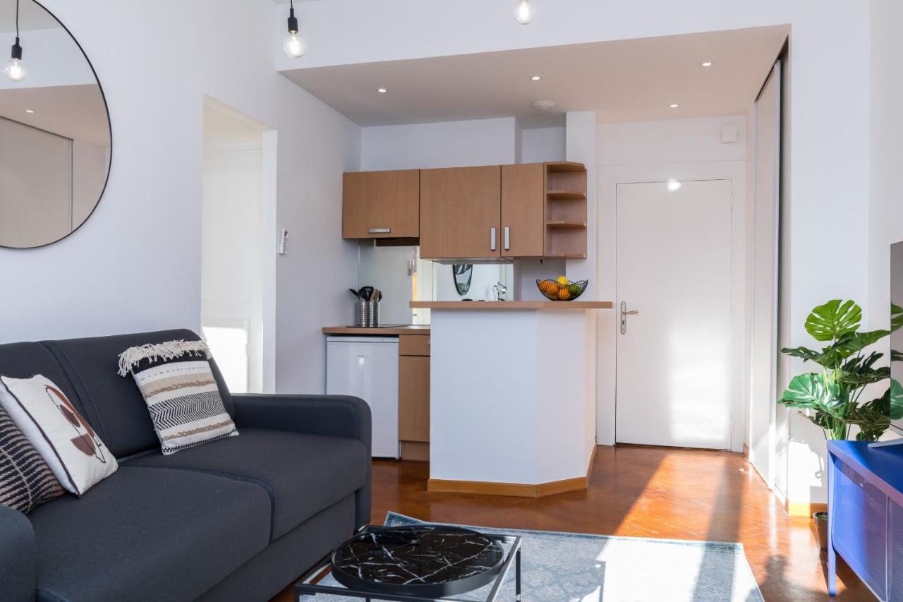 7 Medecin - Place Massena - Central 2P - Lumineux - Climatise 니스 외부 사진