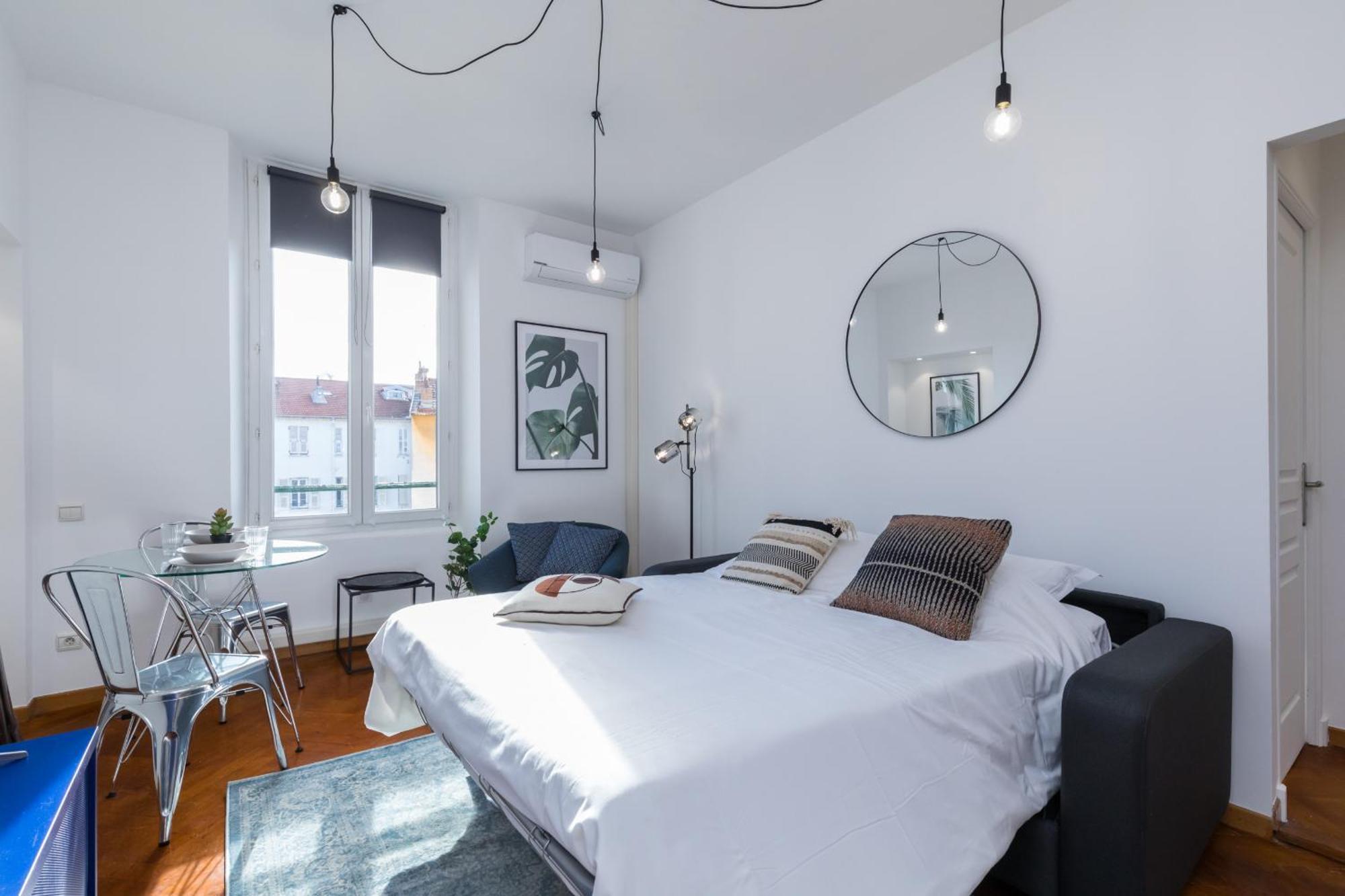 7 Medecin - Place Massena - Central 2P - Lumineux - Climatise 니스 외부 사진